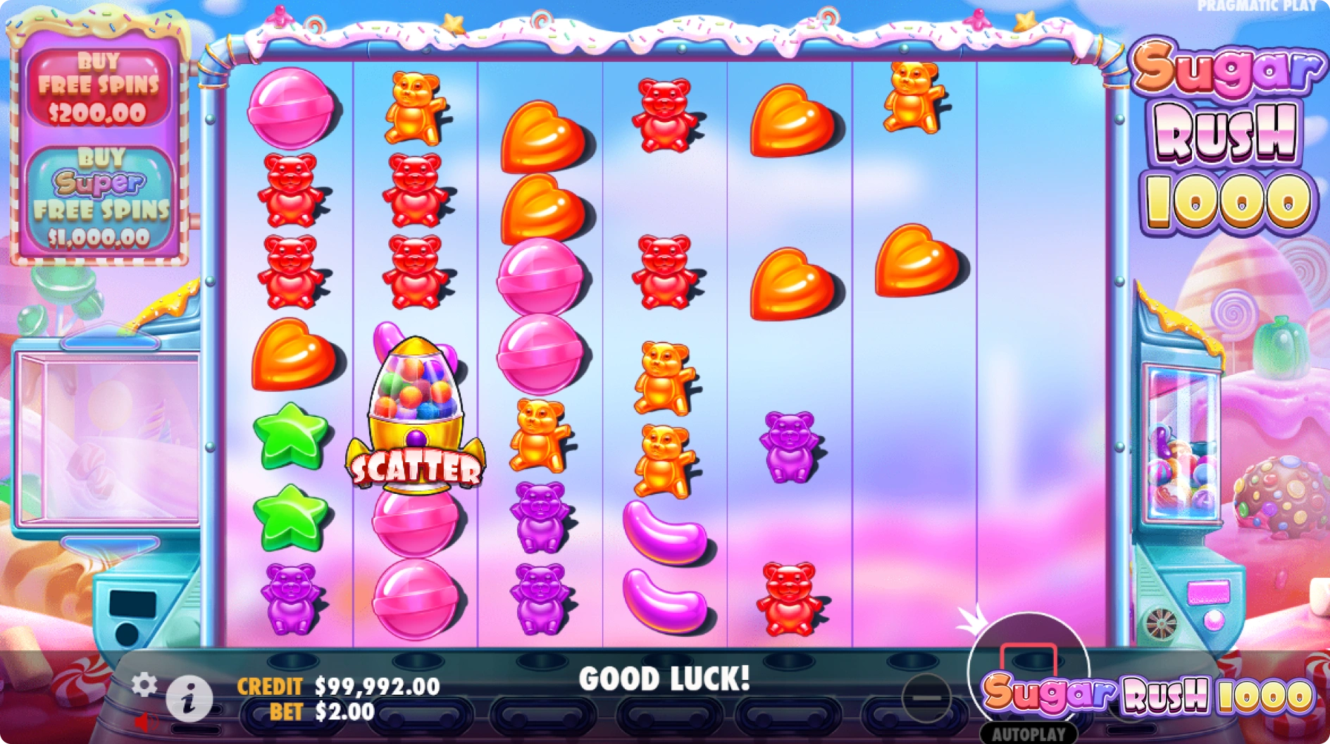 Sugar Rush 1000 Demo Version