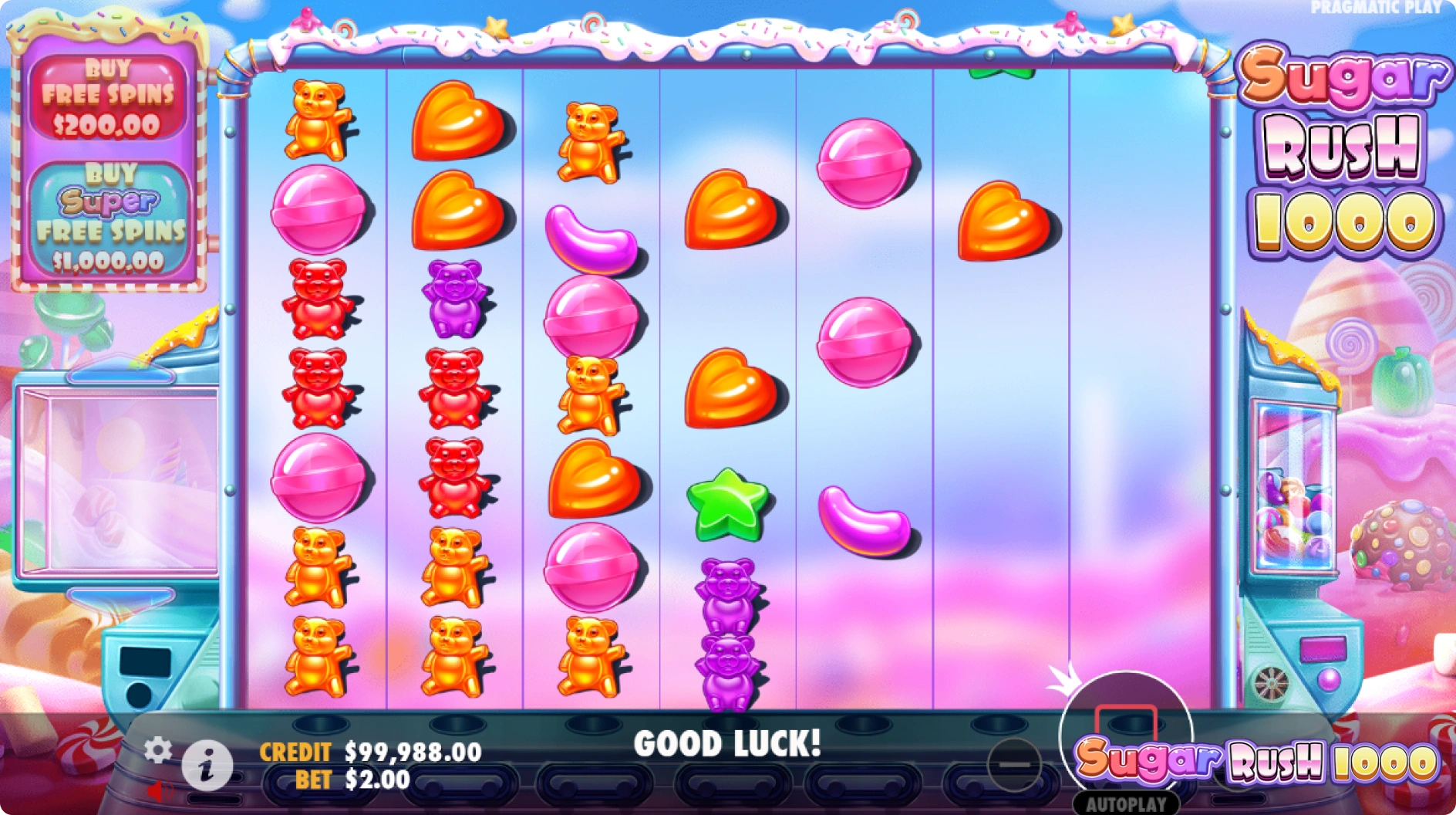 Sugar Rush 1000 Game