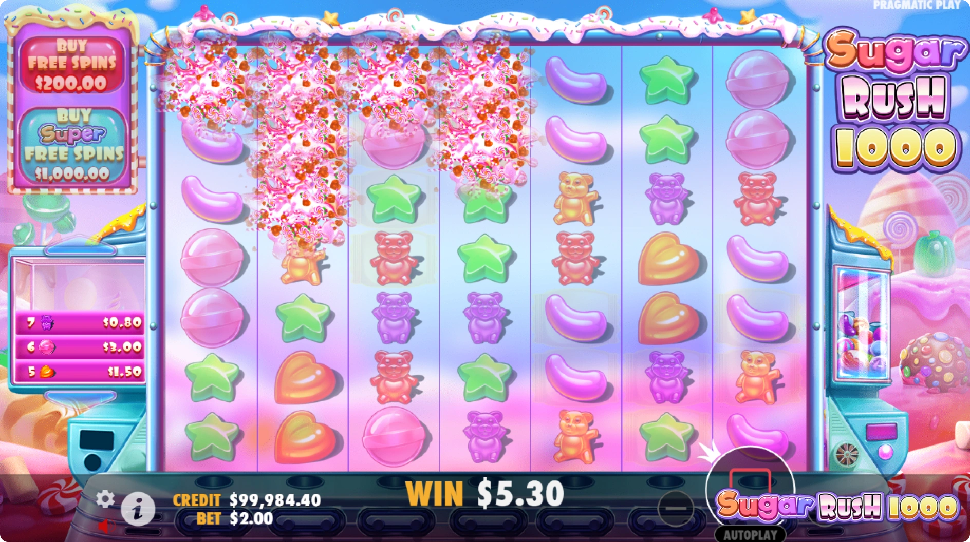 Sugar Rush 1000 Demo