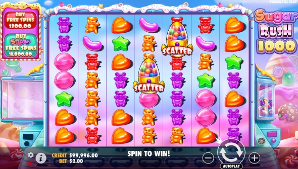 Sugar Rush 1000 Slot