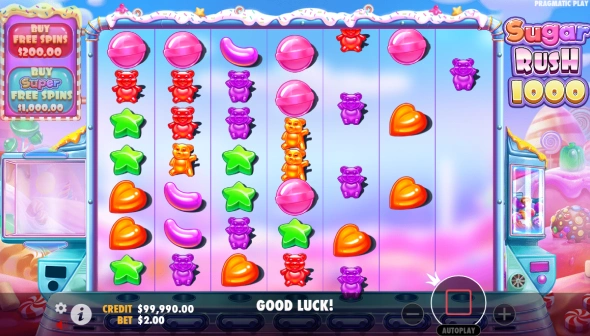 Sugar Rush 1000 Free Game